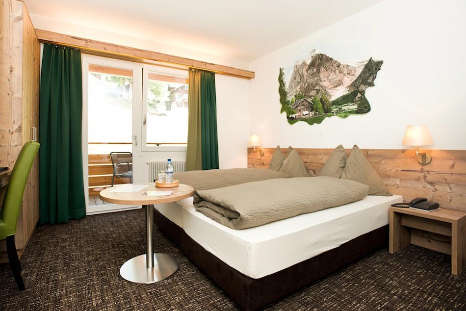 Zimmer im Hotel Alpina
