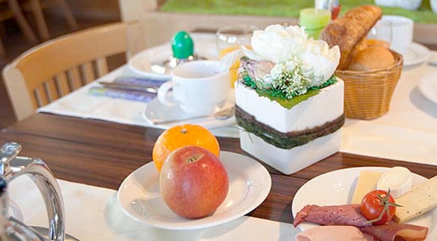 Petit déjeuner à l'hôtel Cabana