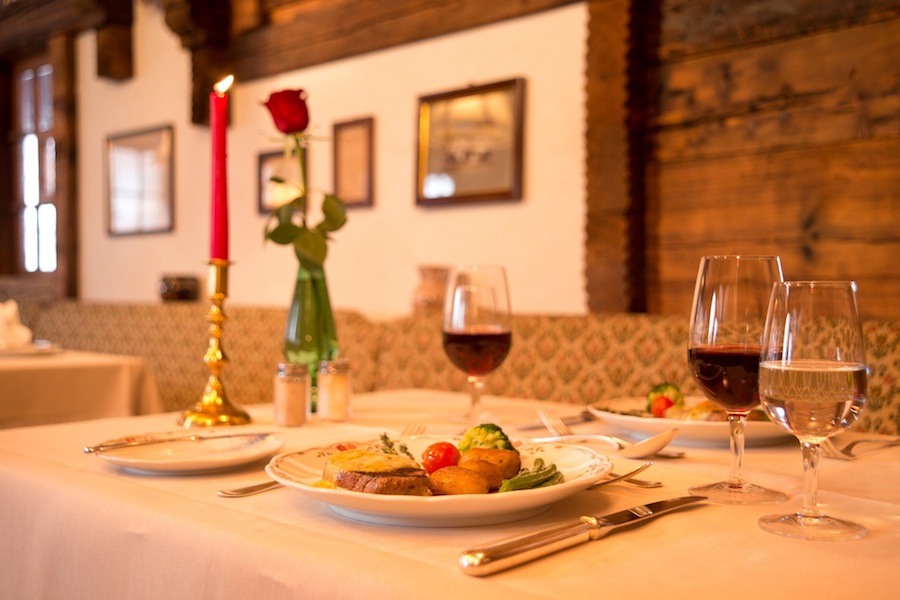 Restaurant at Hotel Gletschergarten