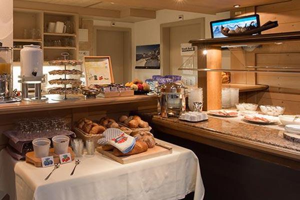 Petit déjeuner à l'hôtel Grindelwalderhof