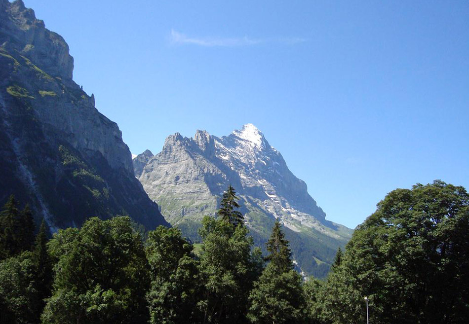 Aussicht - Hotel Wetterhorn